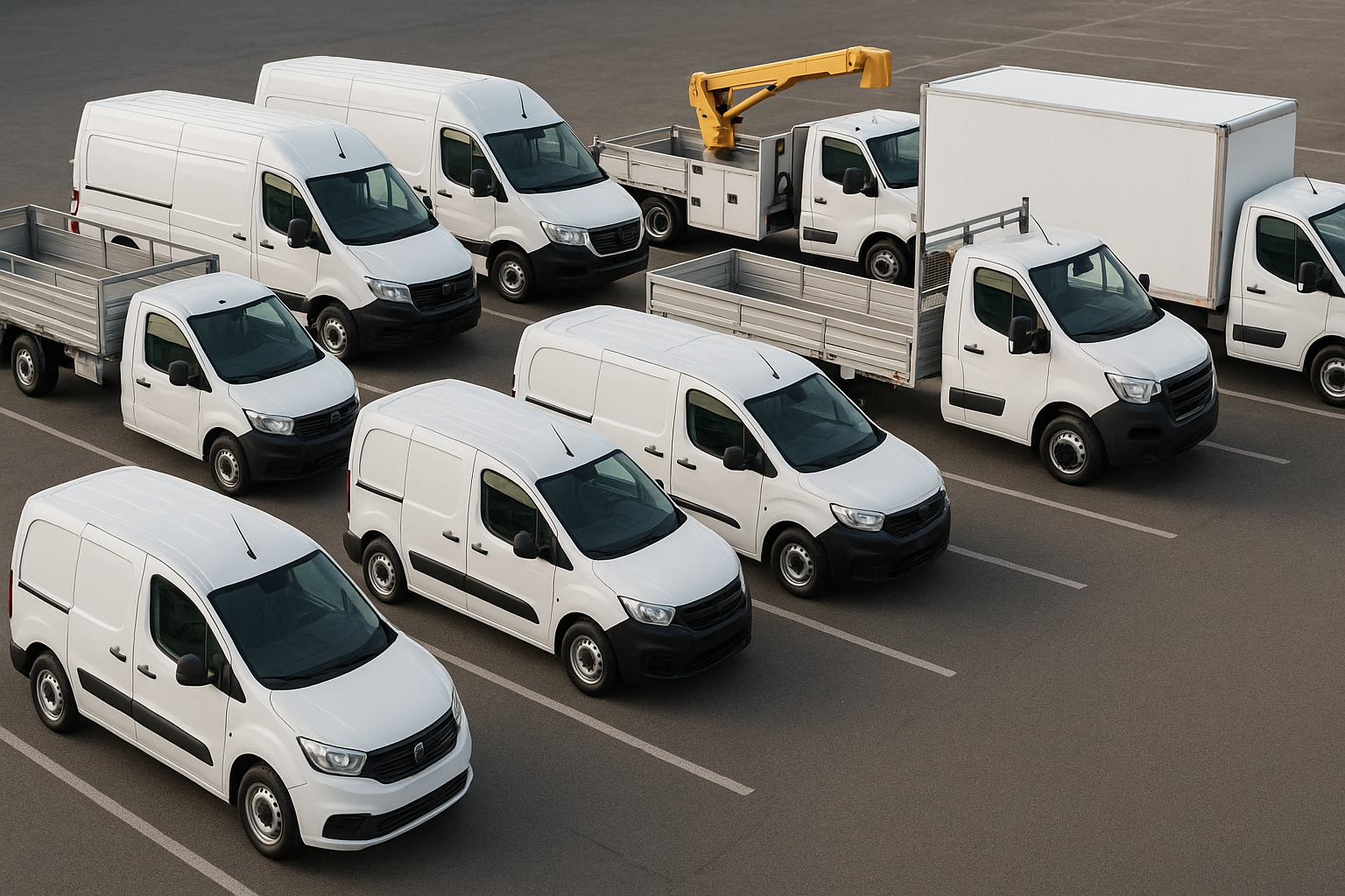 fleet of vehicles