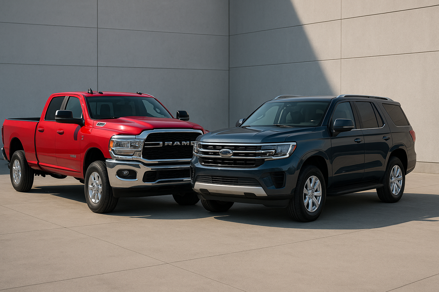 full size truck and suv